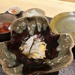 天ぷら 中村 - 衣川なす揚げ出し