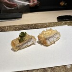 天ぷら 中村 - のどぐろ