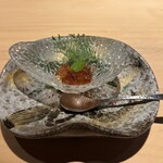 天ぷら 中村 - 巨峰のコンポート