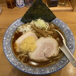 中華そば 笑歩 - コク生姜そば¥1,000＋大盛¥120