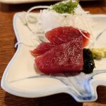 釜めし菜時記 さき亭 - コースのお刺身2切れ