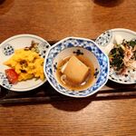 釜めし菜時記 さき亭 - コースの前菜盛り合わせ