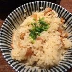 和風楽麺 四代目 ひのでや - 帆立ごはん