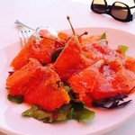 タベルナ ロンディーノ - 2014/05 前菜のサーモンとケッパーのサラダ ヴェネツィア風