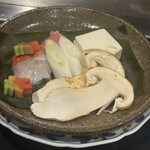 川奈 - 松茸と金目鯛焼き