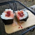 爆弾おにぎり家 越後湯沢驛店 - すじこ　880円