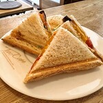 タロカフェ - 野菜ホットサンド