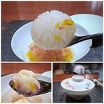 奈良屋町 青 - ＊蕪の中には「車海老の真薯」が入り、 蕪の甘み・海老の旨味・煮汁の旨味が見事なHarmonyに。+.(*'v`*)+