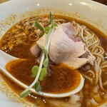 芛堂寺 - ピリ辛トマト麺