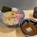 らー麺 アオキジ - 特製つけ麺大盛り