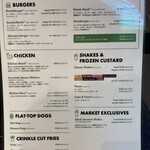 シェイクシャック - メニュー①