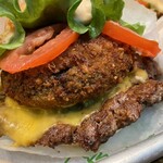 シェイクシャック - 中の大きなマッシュルームの風味が最高でした