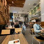 シェイクシャック - 奥側から見た店内
      大盛況でした