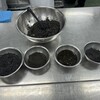 仙台国際ホテル - チョウザメから取り出したキャビアをそれぞれの塩分や味で。