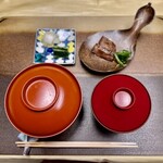 御宿かわせみ - 仙台牛炭火焼きと喜利飯。