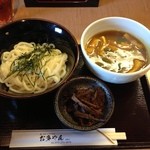 お多やん - ピリ辛肉ごぼうカレーつけ麺（７５０円）