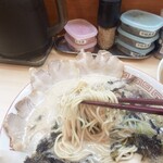 二十八代目 哲麺 - 料理写真:塩全部乗せ、麺普通