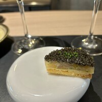 Simplicité - 縞鯵タルタル、キャビア、ボルディエバター