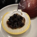 middle - 月日貝と香茸