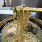 長浜らーめん - 麺リフト❗️