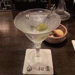 BAR 相葉 - パイプ時代に作ってたタンカレーベースのマティーニ