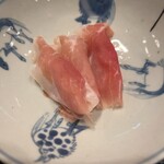 middle - 石垣鯛の生ハム巻き