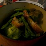 カンティーヌ - もち豚バラ肉のコンフィーと野菜のココット蒸し