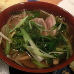 蕎麦屋 にこら - 京鴨と九条葱の南ばんそば