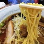 四川料理 新中華 - ラーメンの麺