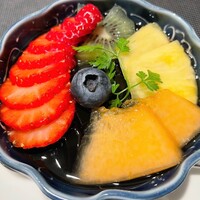 中国料理 桃李 - 仙草亀ゼリー