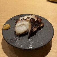京都 鮨ノ蔵 - 明石タコの塩茹で
