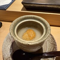 京都 鮨ノ蔵 - 雲丹と蕪のすりながし
