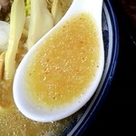 こく一番 ラーメン みどりや - 味噌スープ(2014.05)