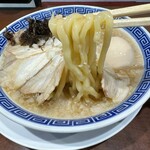 新潟発祥 なおじ - 中太縮れ麺
