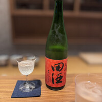 好日 - 日本酒ペアリング　田酒　純米吟醸　百四拾（紅葉）