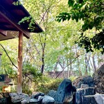 御宿かわせみ - 露天風呂