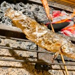 手打ち蕎麦処 なごみ - イワナの塩焼き