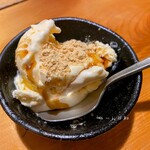 手打ち蕎麦処 なごみ - 黒蜜きなこのアイスクリーム
