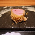 京町堀 なかむら - 愛媛県産 甘とろ豚 ヒレ②