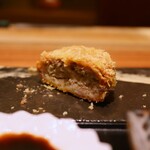 京町堀 なかむら - 特製ミンチカツ(ハーフ)