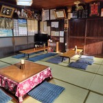 原口そば - 座席