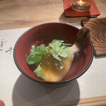 銀座和乃匠 - カワハギのお吸い物