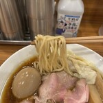 中華そば ココカラサキゑ - 丸鶏特製醤油（麺）