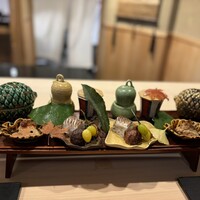 よし澤 - 秋らしく美しい八寸