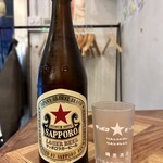 煮込みとお惣菜スタンド ウエトミ - 瓶ビール