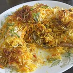 インデアンレストラン  ニューミラ - 見ろ、ビリヤニが紅葉した山のようだ^_^