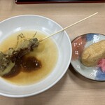 麦香 - 牛すじといなり寿司