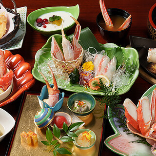 【豪華コース】贅を尽くしたかに料理の数々を満喫！