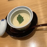鮨 銀座おのでら 弟 本店 - 茶碗蒸し(中の具はさつまいも)