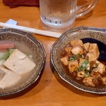 はな花 - ヘチマと豆腐の旨煮　　マーボー豆腐
